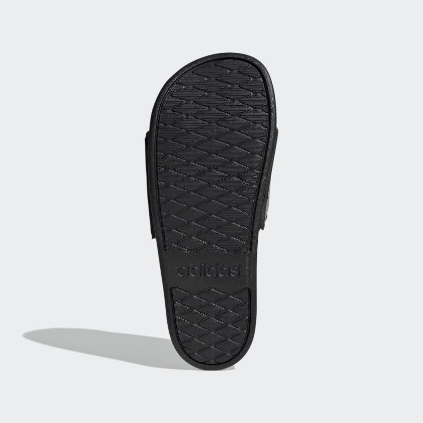 image:imageadidas Womens Adilette Comfort Slide SandalCore BlackGold MetallicCore Black