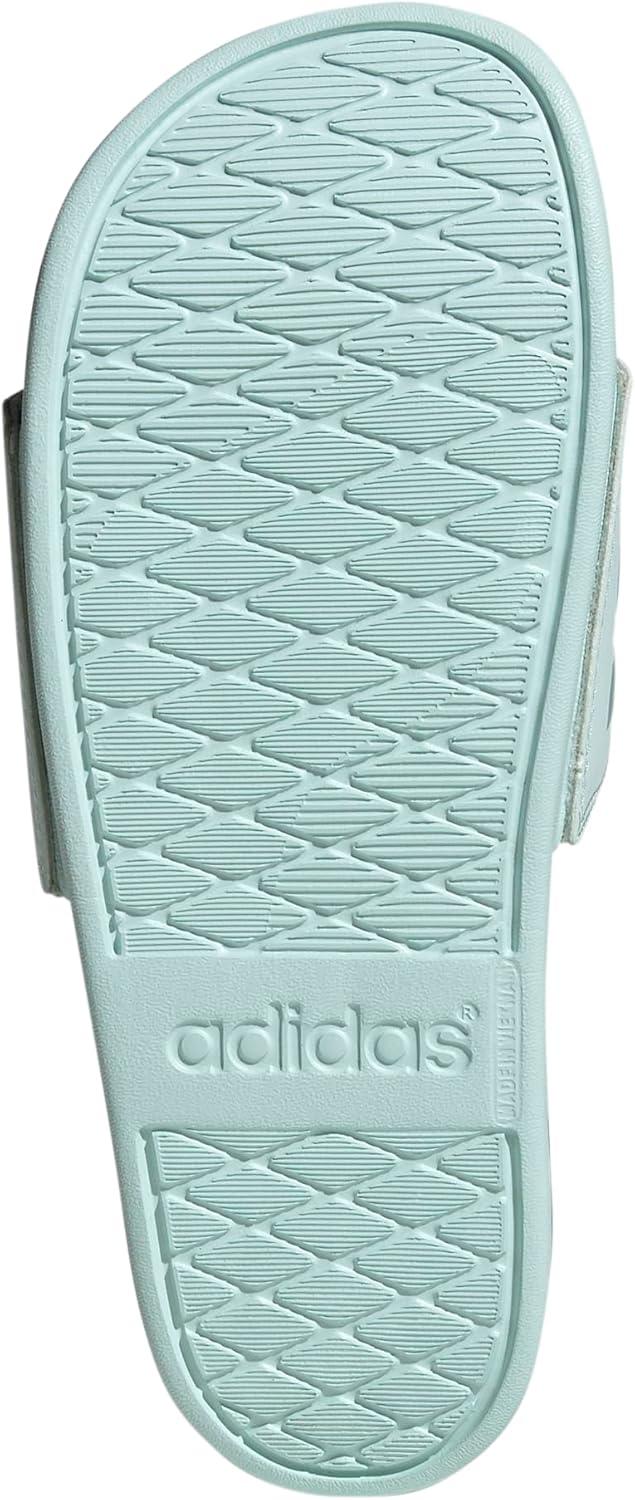 image:imageadidas Womens Adilette Comfort Slide SandalHalo MintMagic Grey MetallicHalo Mint