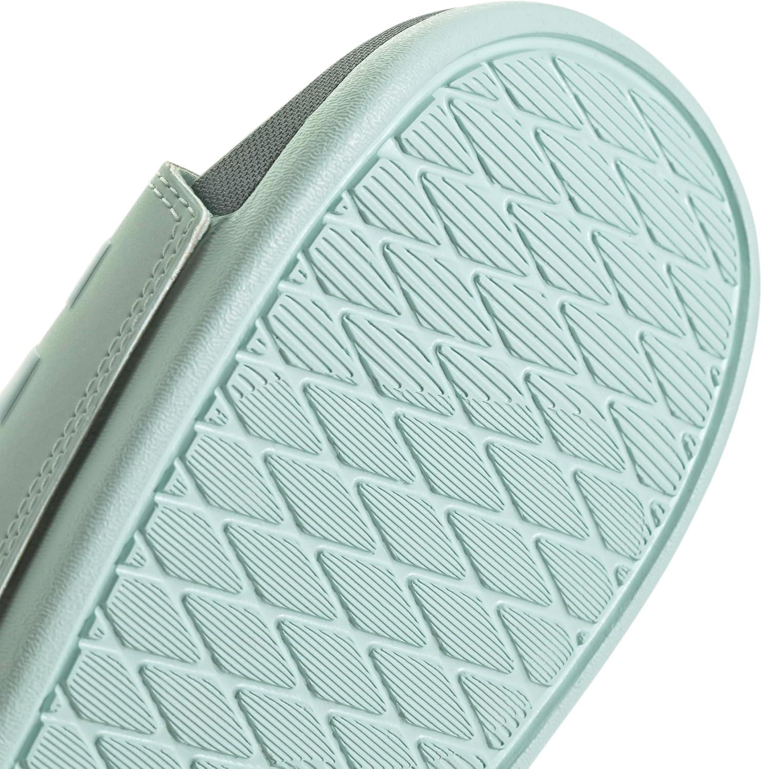 image:imageadidas Womens Adilette Comfort Slide SandalHalo MintMagic Grey MetallicHalo Mint