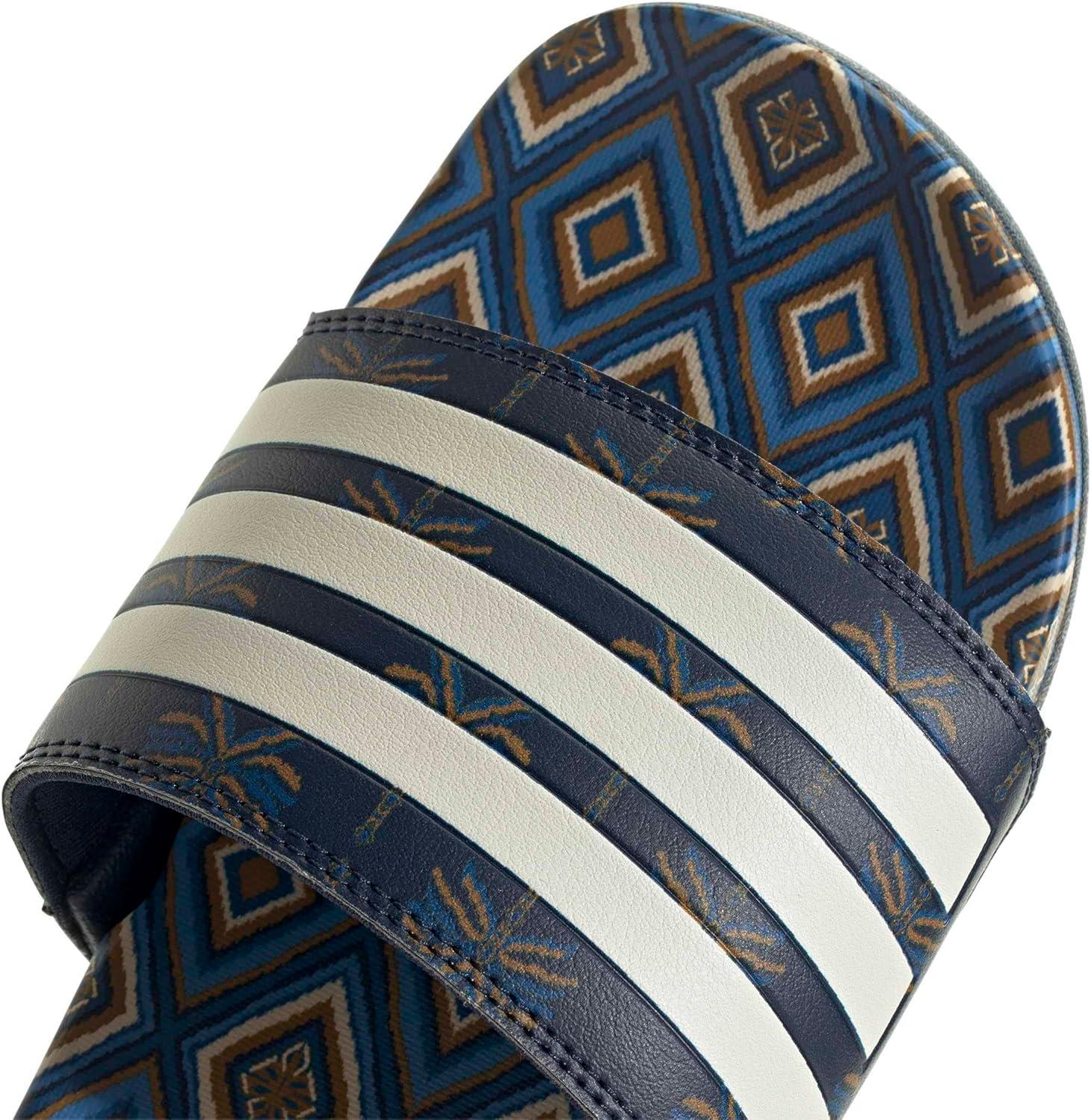 image:imageadidas Womens Adilette Comfort Slide SandalNight IndigoCream WhiteNight Indigo