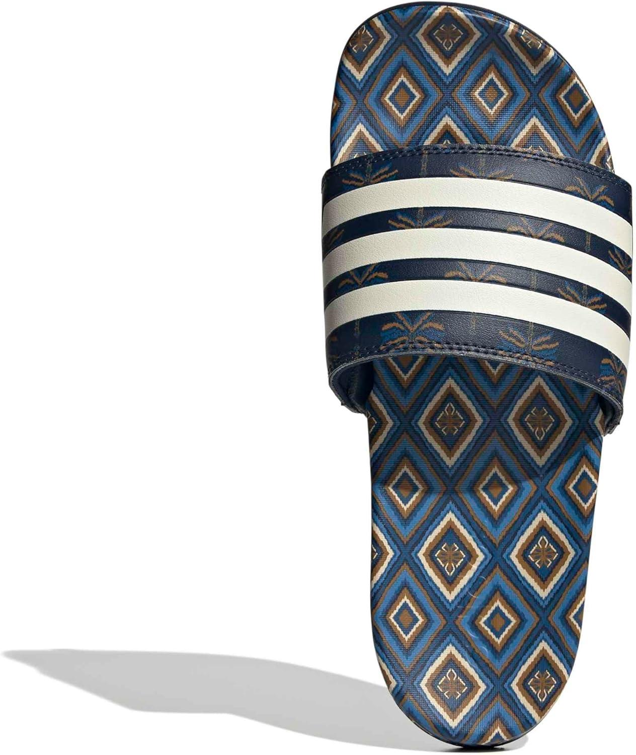 image:imageadidas Womens Adilette Comfort Slide SandalNight IndigoCream WhiteNight Indigo