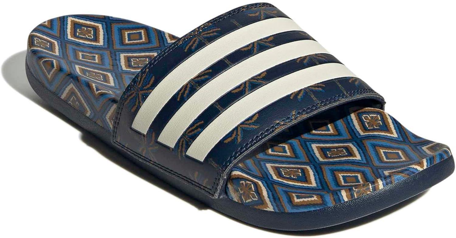 image:imageadidas Womens Adilette Comfort Slide SandalNight IndigoCream WhiteNight Indigo