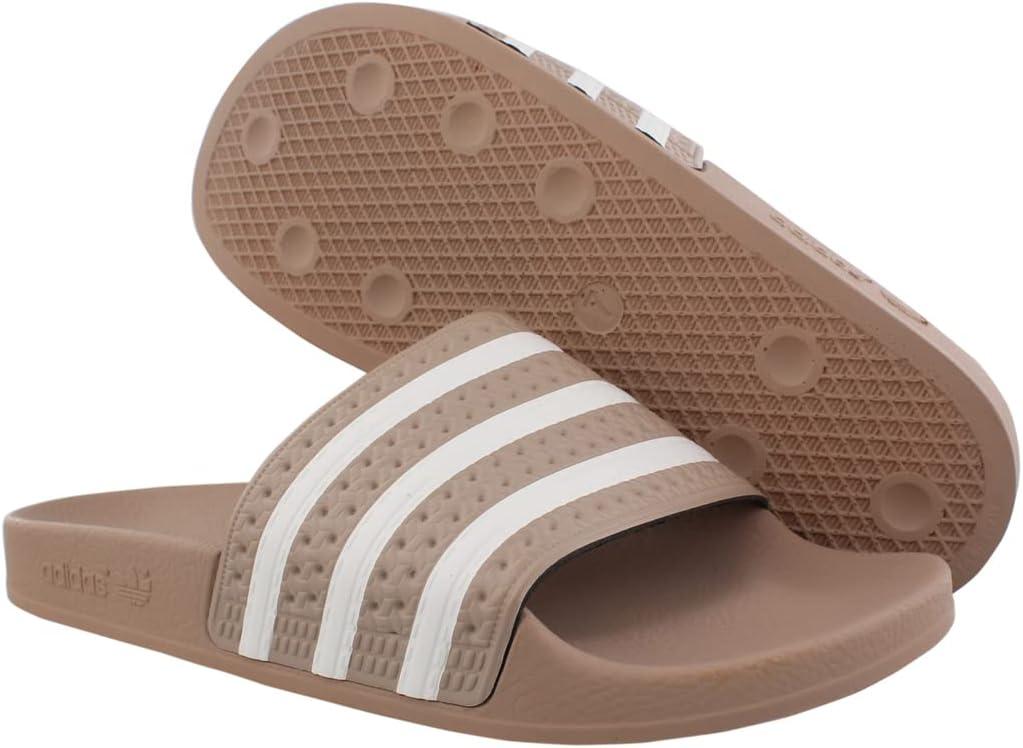 image:imageadidas Womens Adilette Comfort Slide SandalPale NudeOff WhitePale Nude Brown