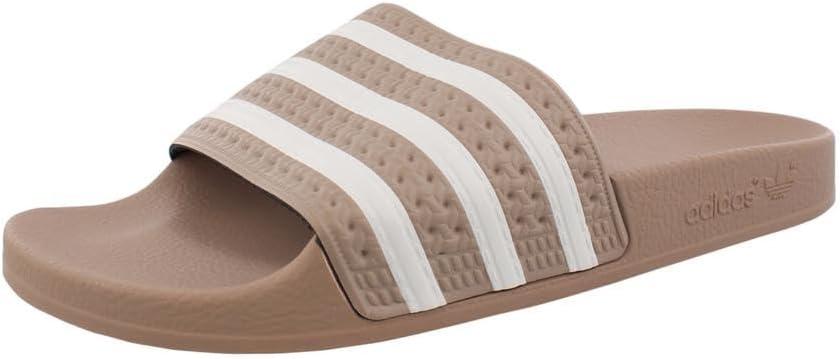 image:imageadidas Womens Adilette Comfort Slide SandalPale NudeOff WhitePale Nude Brown