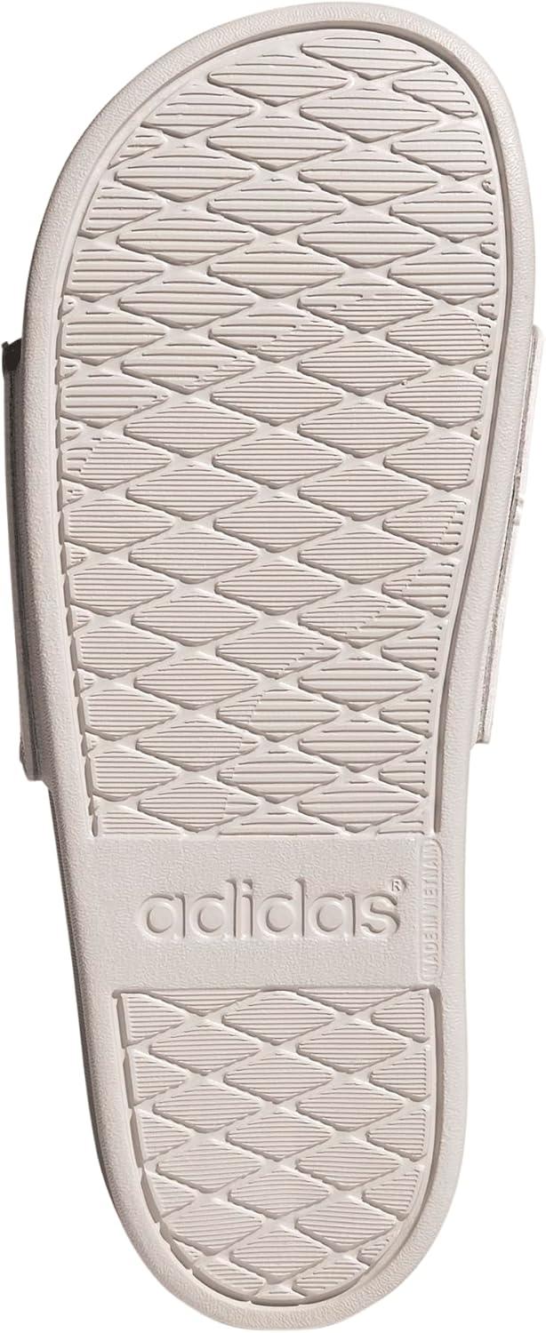 image:imageadidas Womens Adilette Comfort Slide SandalPreloved FigSilver MetallicPutty Mauve
