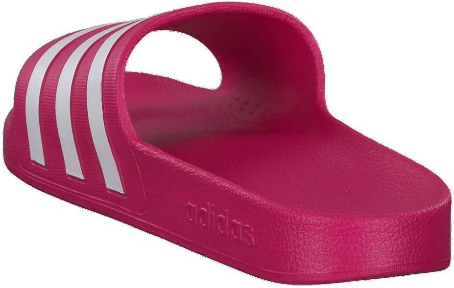 image:imageadidas Womens Adilette Comfort Slide SandalReal MagentaWhiteReal Magenta