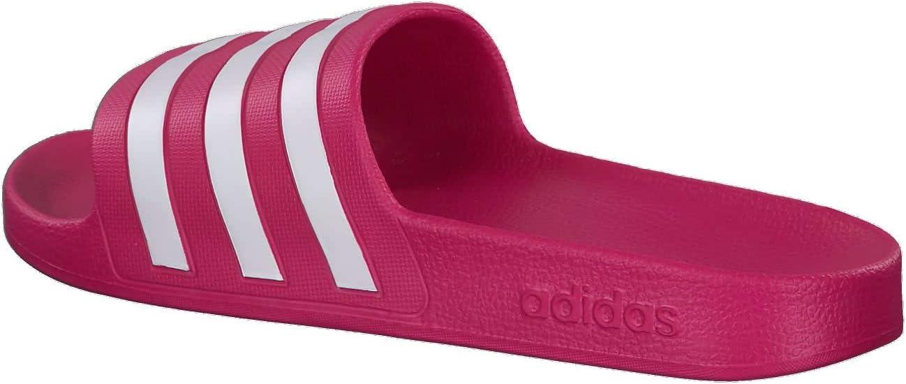 image:imageadidas Womens Adilette Comfort Slide SandalReal MagentaWhiteReal Magenta