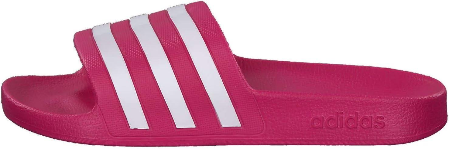 image:imageadidas Womens Adilette Comfort Slide SandalReal MagentaWhiteReal Magenta
