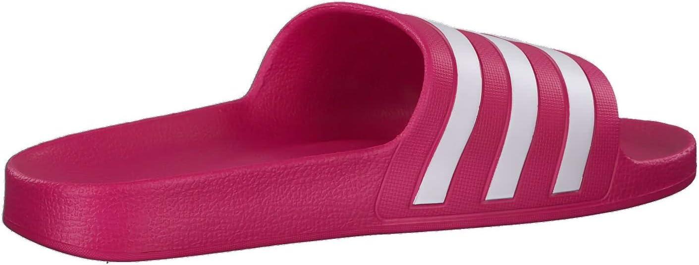 image:imageadidas Womens Adilette Comfort Slide SandalReal MagentaWhiteReal Magenta