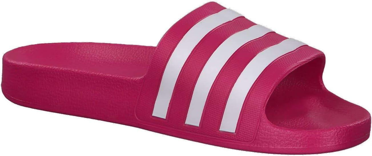 image:imageadidas Womens Adilette Comfort Slide SandalReal MagentaWhiteReal Magenta