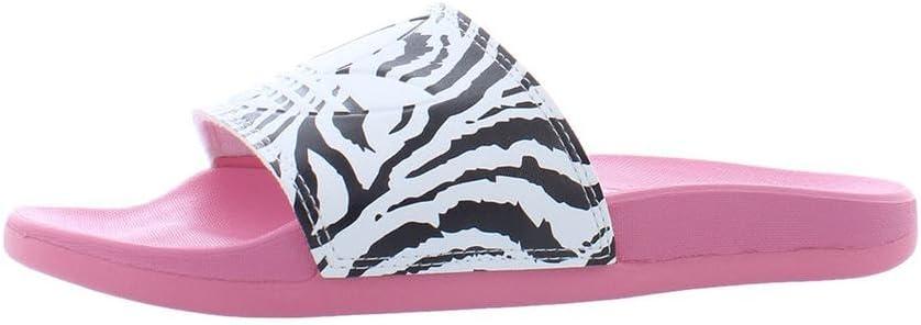 image:imageadidas Womens Adilette Comfort Slide SandalRedElegant WhiteMidnight Black