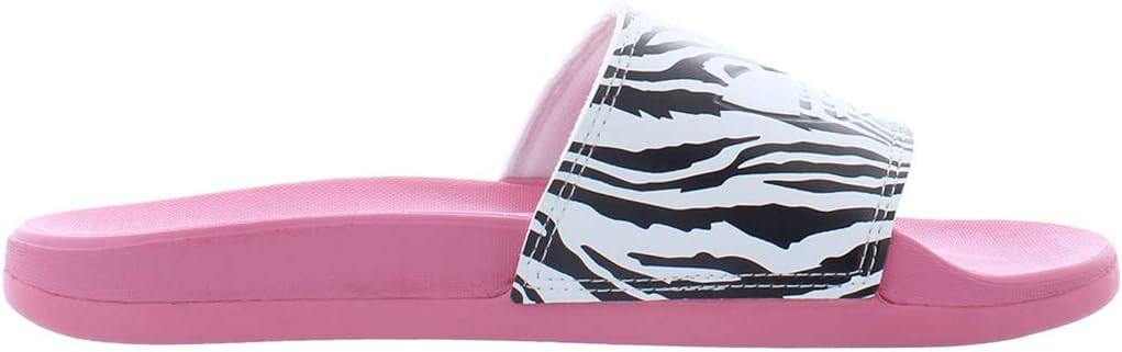 image:imageadidas Womens Adilette Comfort Slide SandalRedElegant WhiteMidnight Black