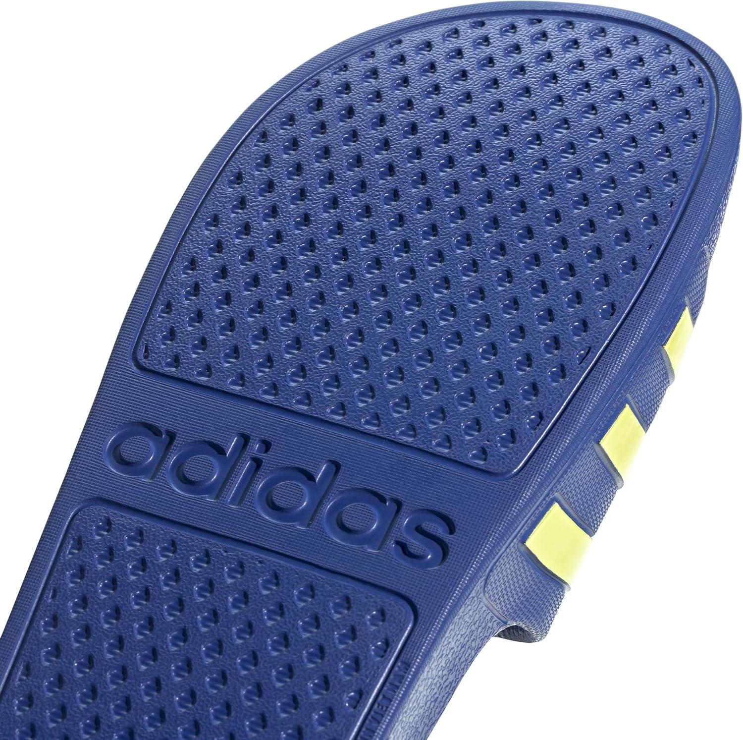 image:imageadidas Womens Adilette Comfort Slide SandalTeam Royal Blue Shock Yellow Team Royal Blue