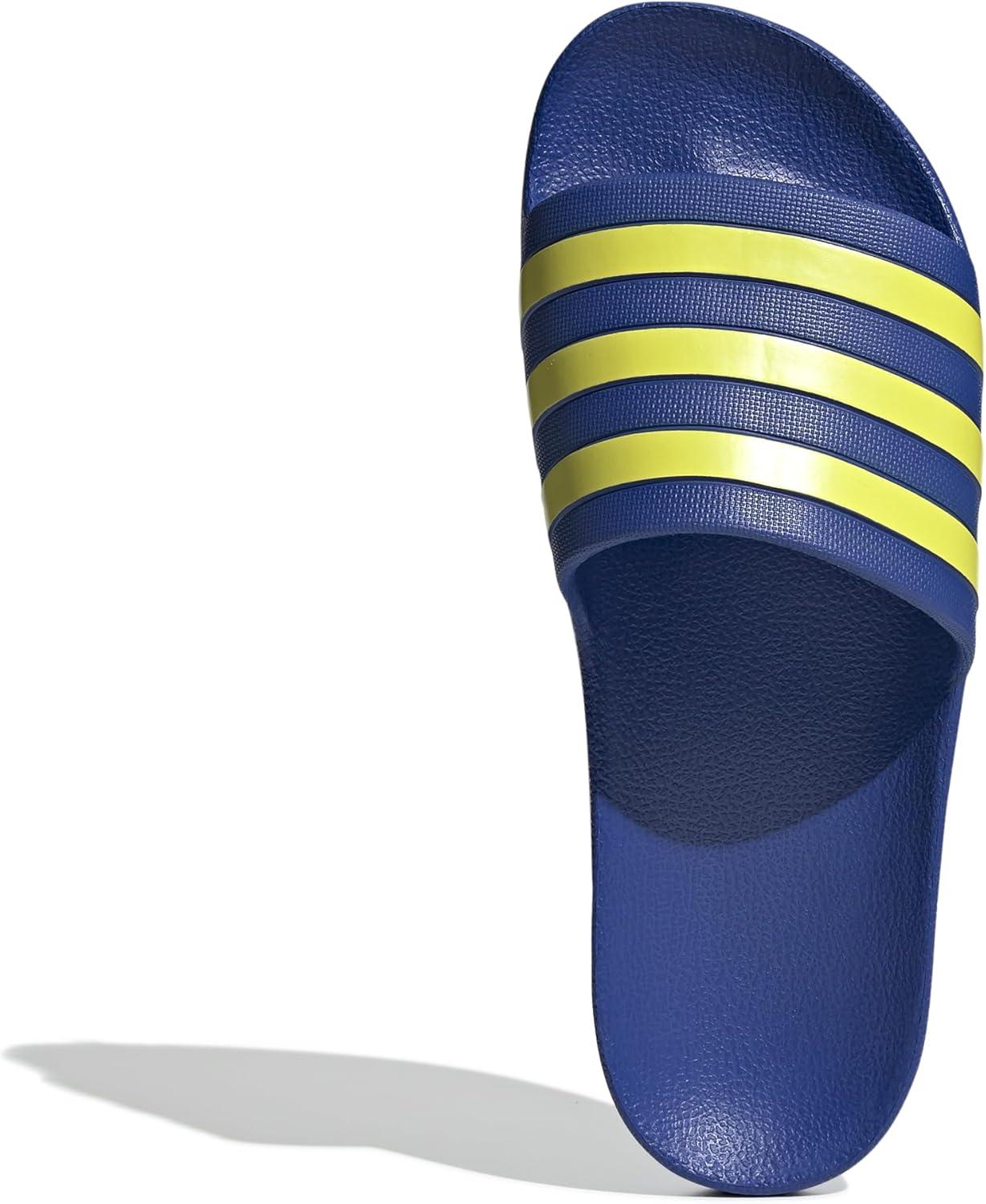 image:imageadidas Womens Adilette Comfort Slide SandalTeam Royal Blue Shock Yellow Team Royal Blue