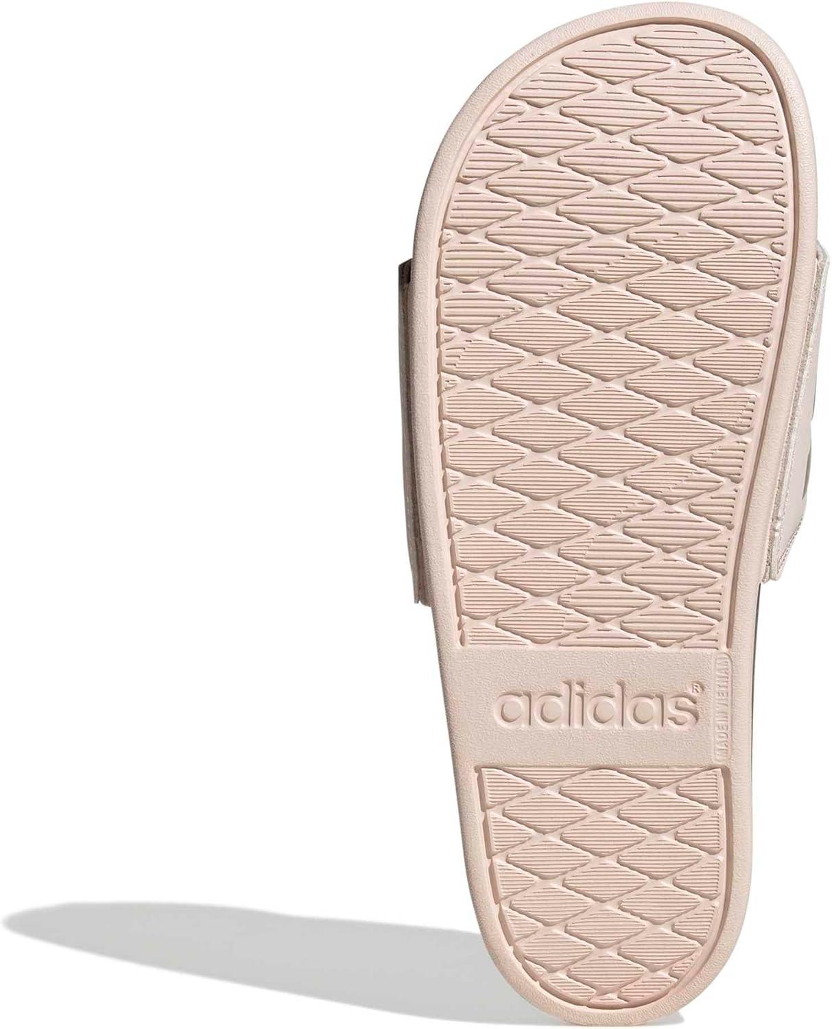 image:imageadidas Womens Adilette Comfort Slide SandalWonder QuartzChampagne MetallicChampagne Metallic