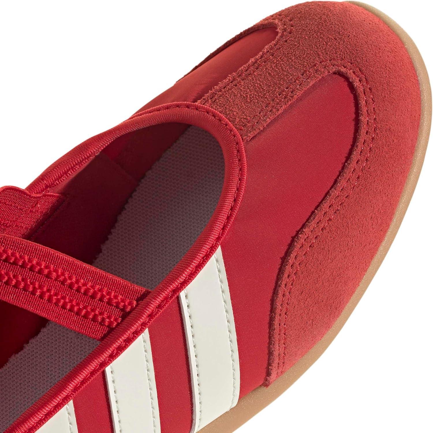 image:imageadidas Womens Barreda Mary JaneBetter ScarletOff WhiteGum