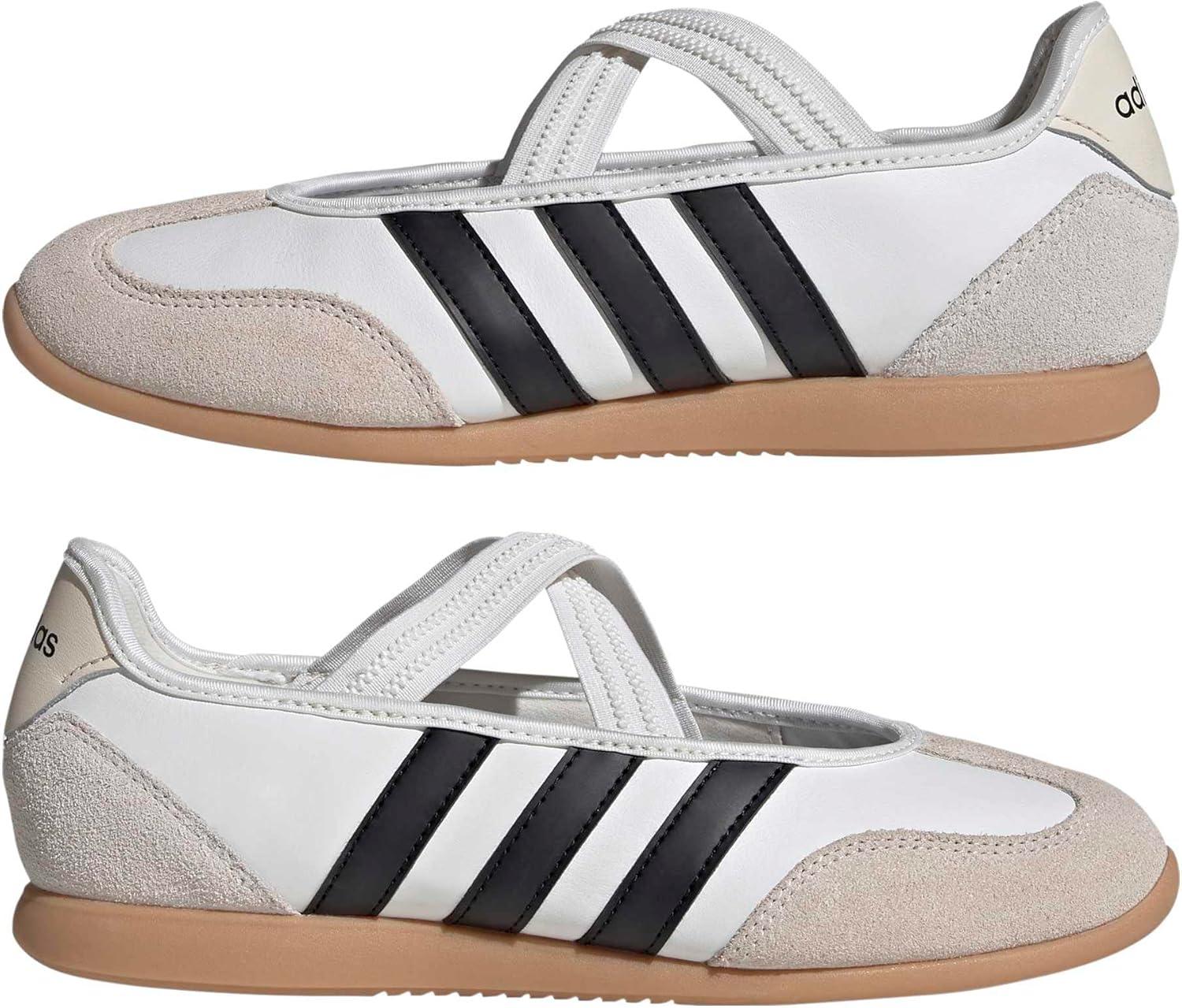 image:imageadidas Womens Barreda Mary JaneWhiteBlackGum