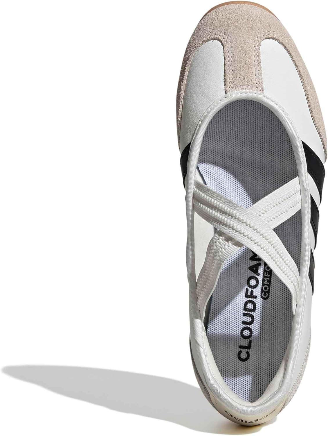 image:imageadidas Womens Barreda Mary JaneWhiteBlackGum