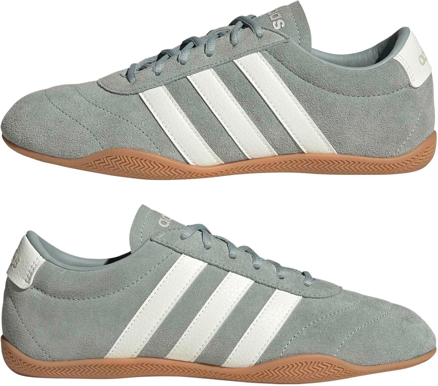 image:imageadidas Womens Grand Court LowWonder SageOff WhiteZero Metallic