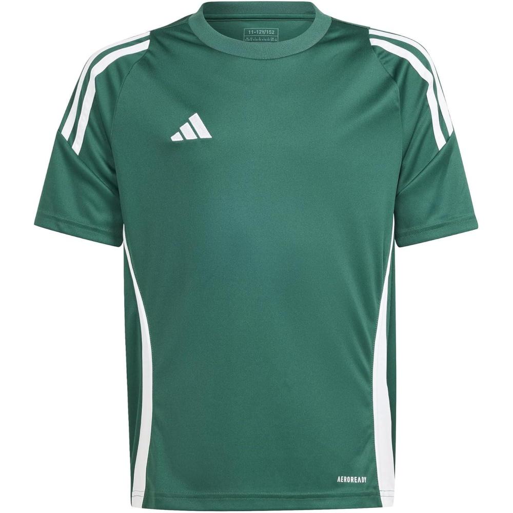 image:imageAdidas Boys Tiro 24 JerseyTeam Dark GreenWhite