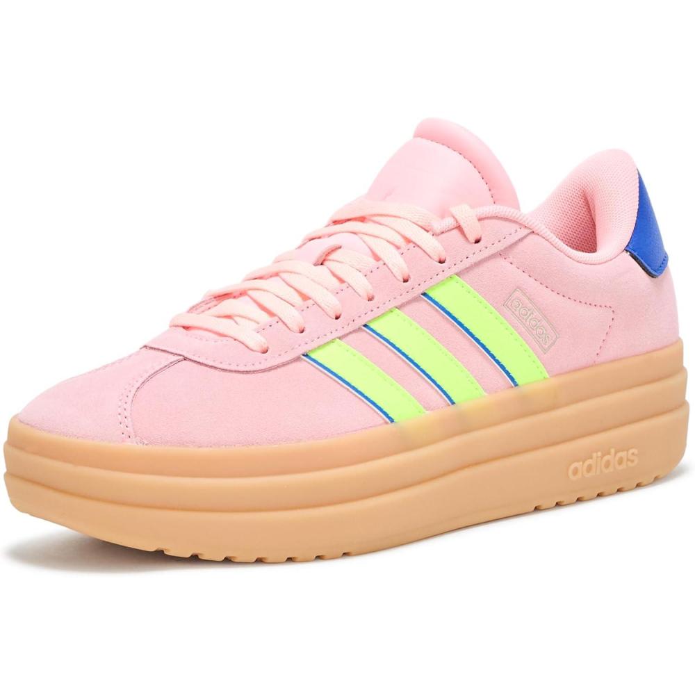 image:imageAdidas Kids VL Court BoldPink SparkLucid LemonLucid Blue