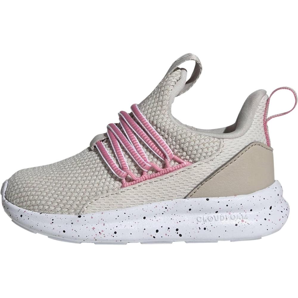image:imageAdidas UnisexChild Lite Racer Adapt 70 SneakerAluminaBliss PinkWonder Beige