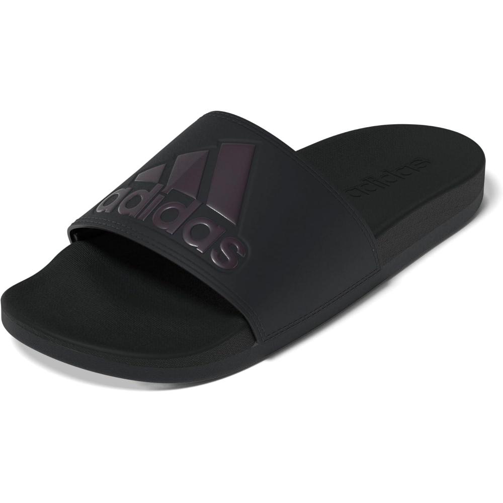 image:imageadidas Womens Adilette Comfort Slide SandalBlackAurora MetBlack