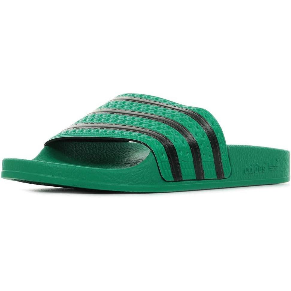 image:imageadidas Womens Adilette Comfort Slide SandalBold GreenBlackBold Green