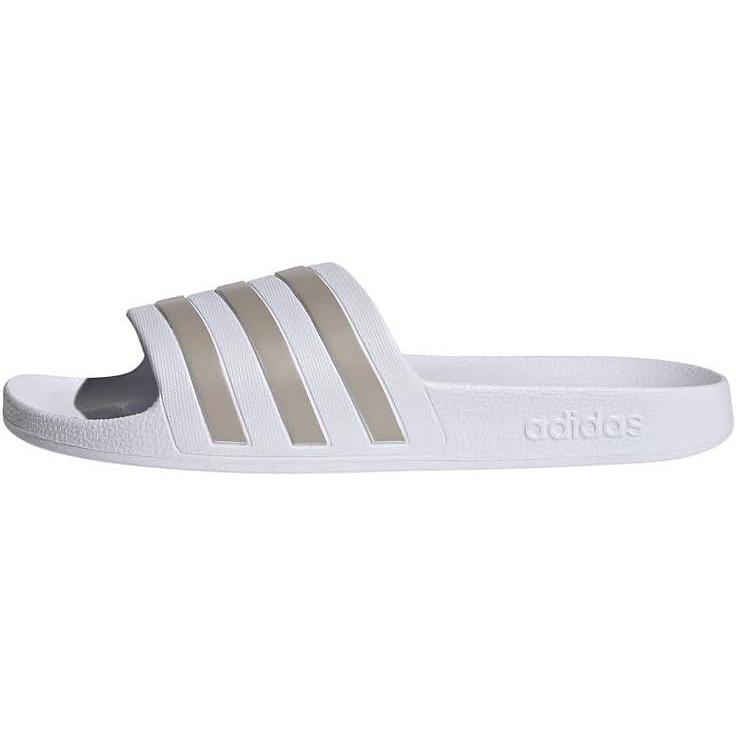 image:imageadidas Womens Adilette Comfort Slide SandalCloud White Platinum Cloud White