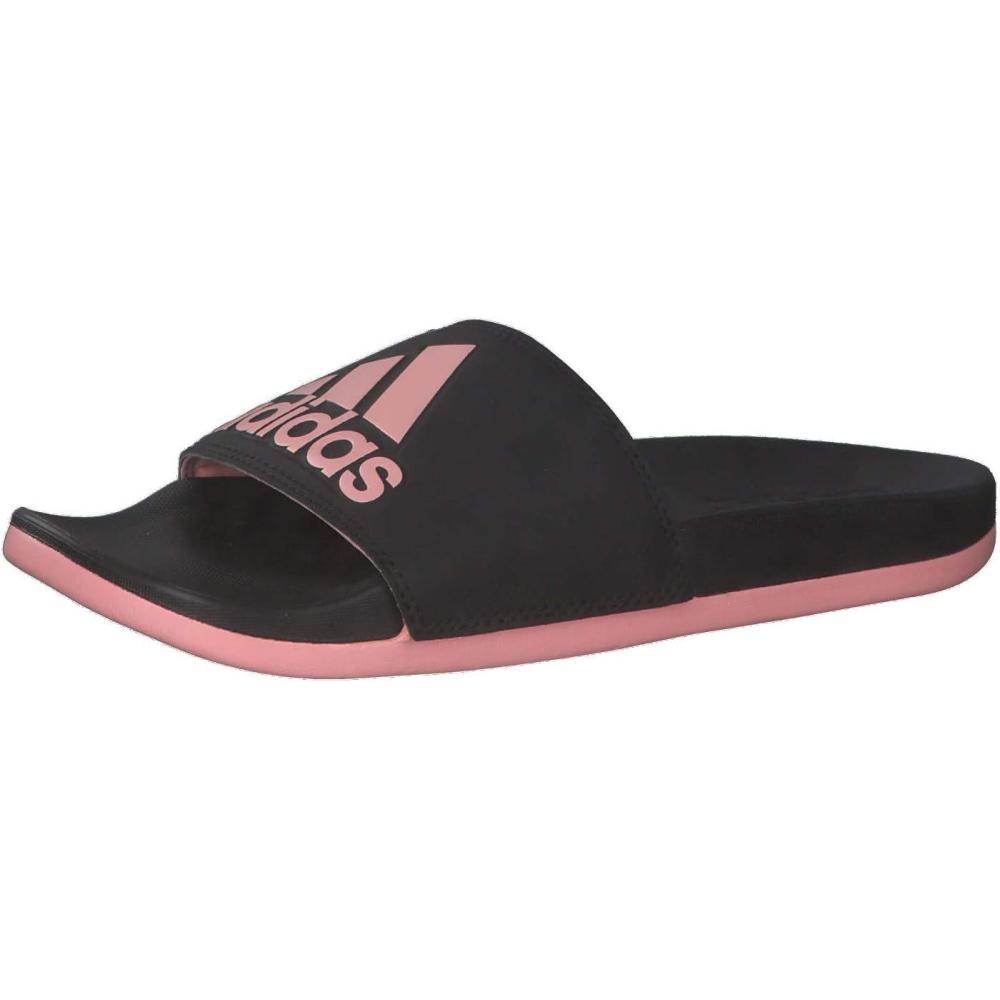 image:imageadidas Womens Adilette Comfort Slide SandalCore Black Glory Pink Core Black