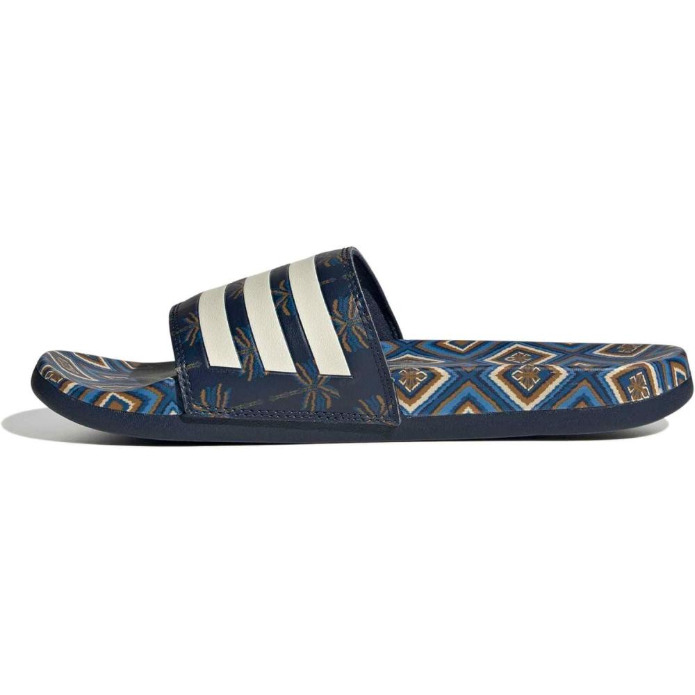 image:imageadidas Womens Adilette Comfort Slide SandalNight IndigoCream WhiteNight Indigo