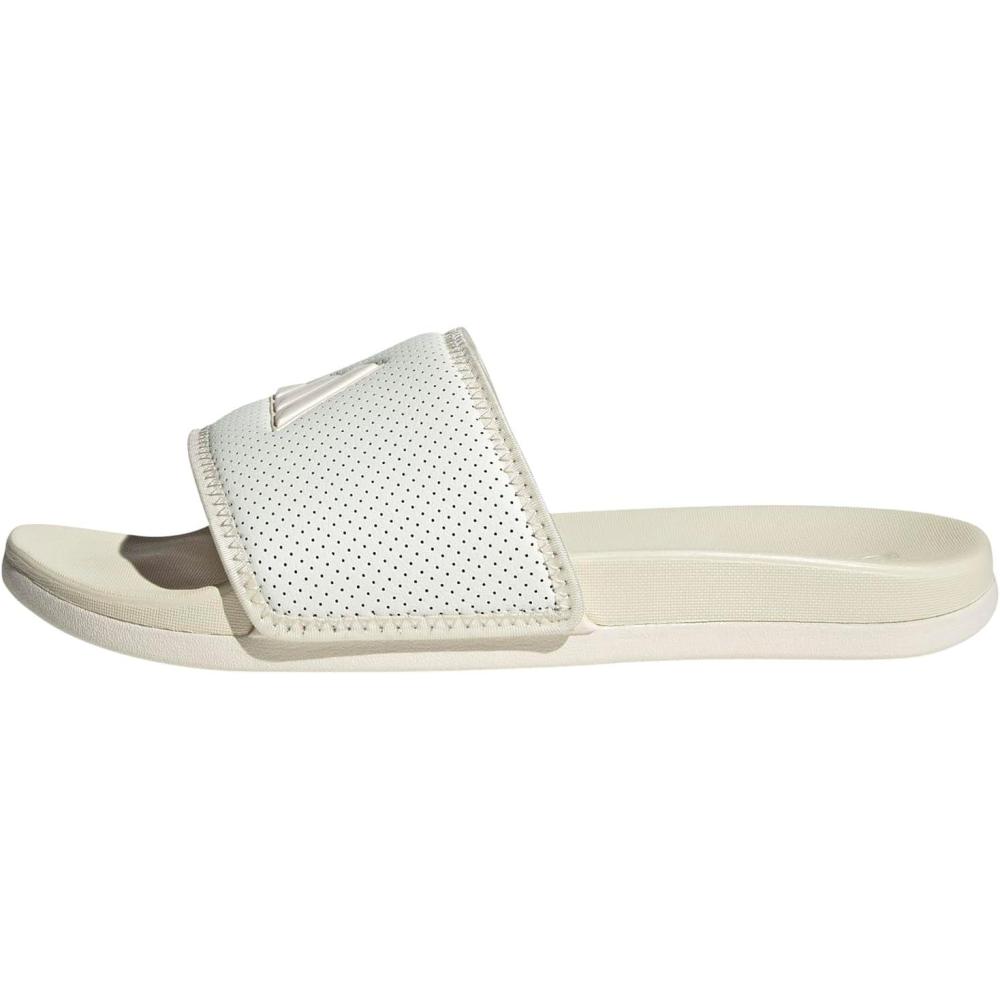 image:imageadidas Womens Adilette Comfort Slide SandalOff WhiteZero MetallicWonder White