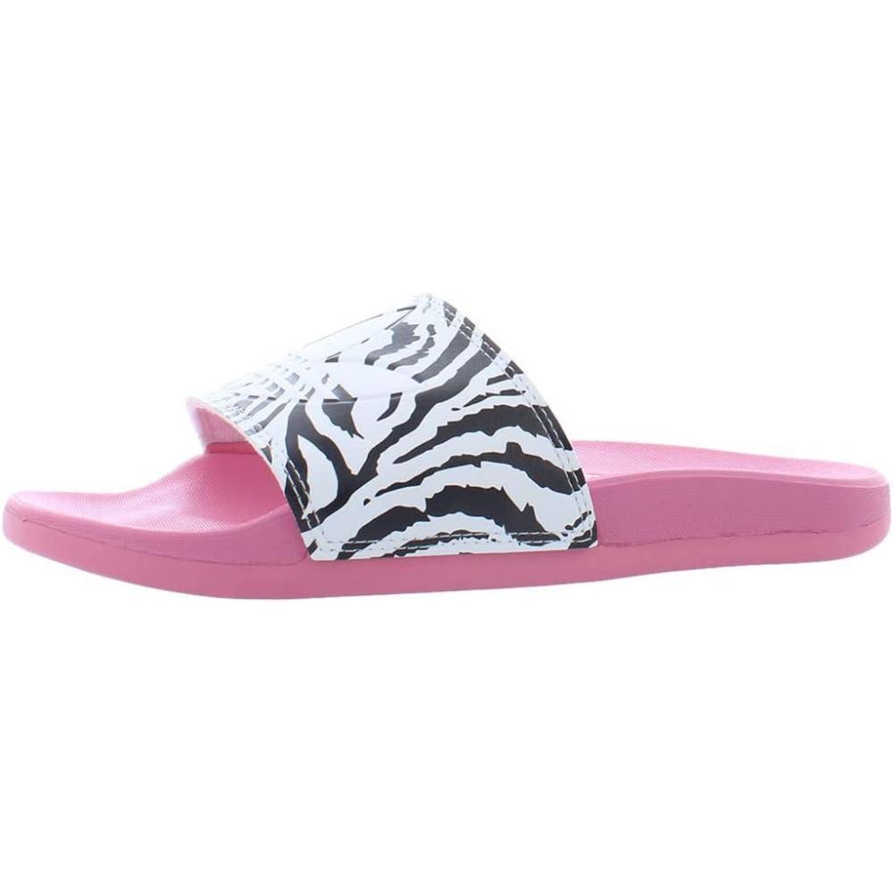 image:imageadidas Womens Adilette Comfort Slide SandalRedElegant WhiteMidnight Black