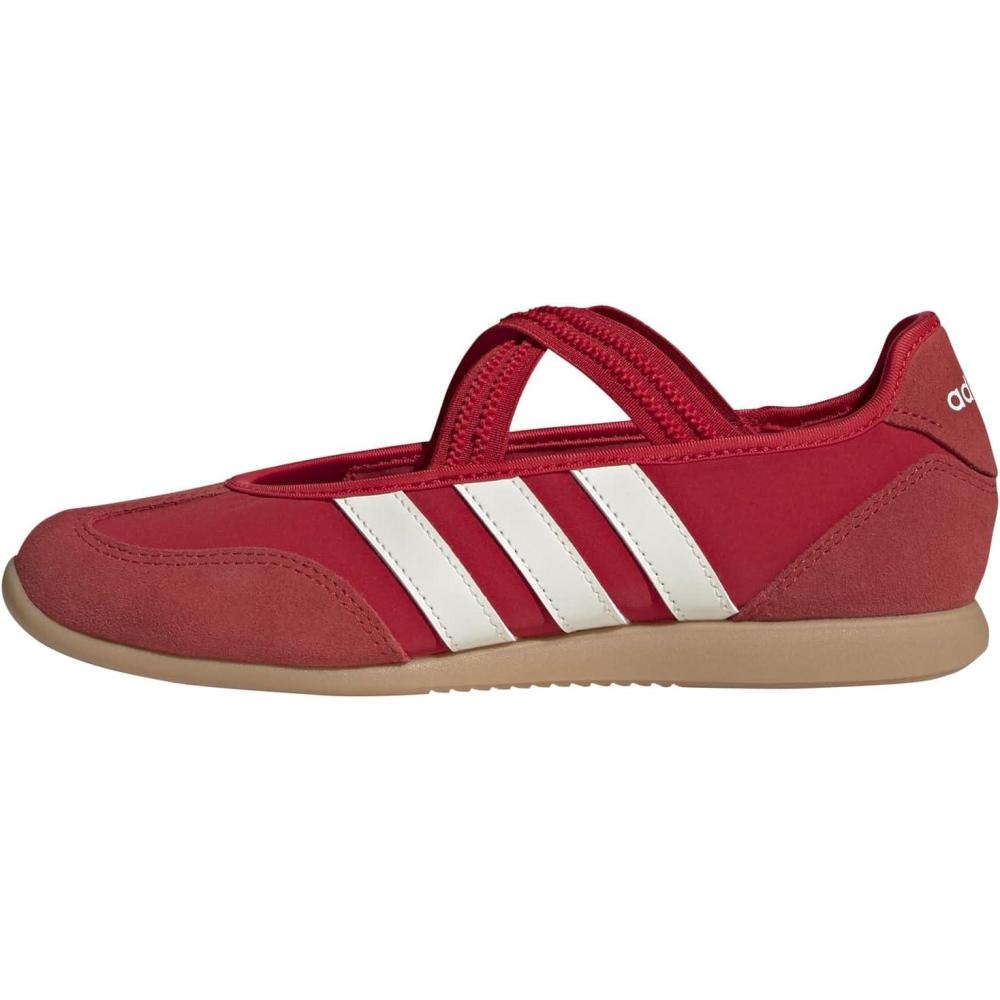 image:imageadidas Womens Barreda Mary JaneBetter ScarletOff WhiteGum