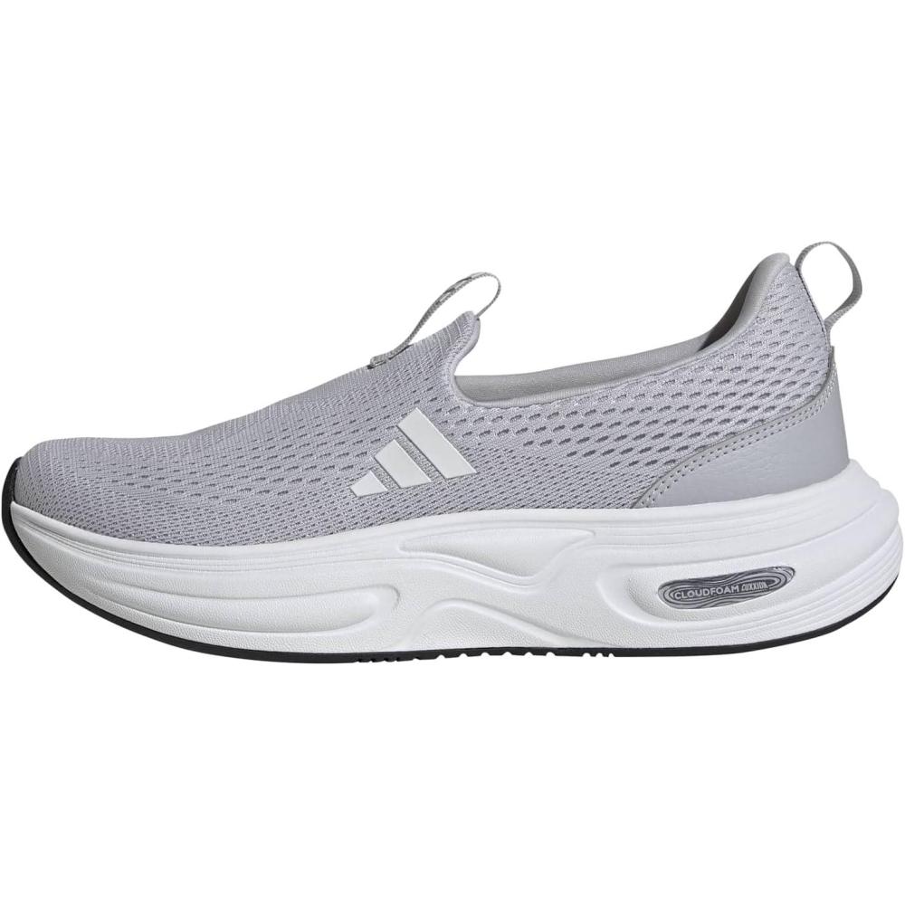 image:imageadidas Womens Cloudfoam Cuxxion LoungeSolid GreyWhiteBlack
