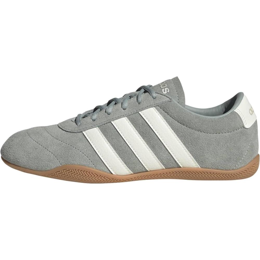 image:imageadidas Womens Grand Court LowWonder SageOff WhiteZero Metallic