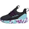 Black/Purple Burst/Flash Aqua