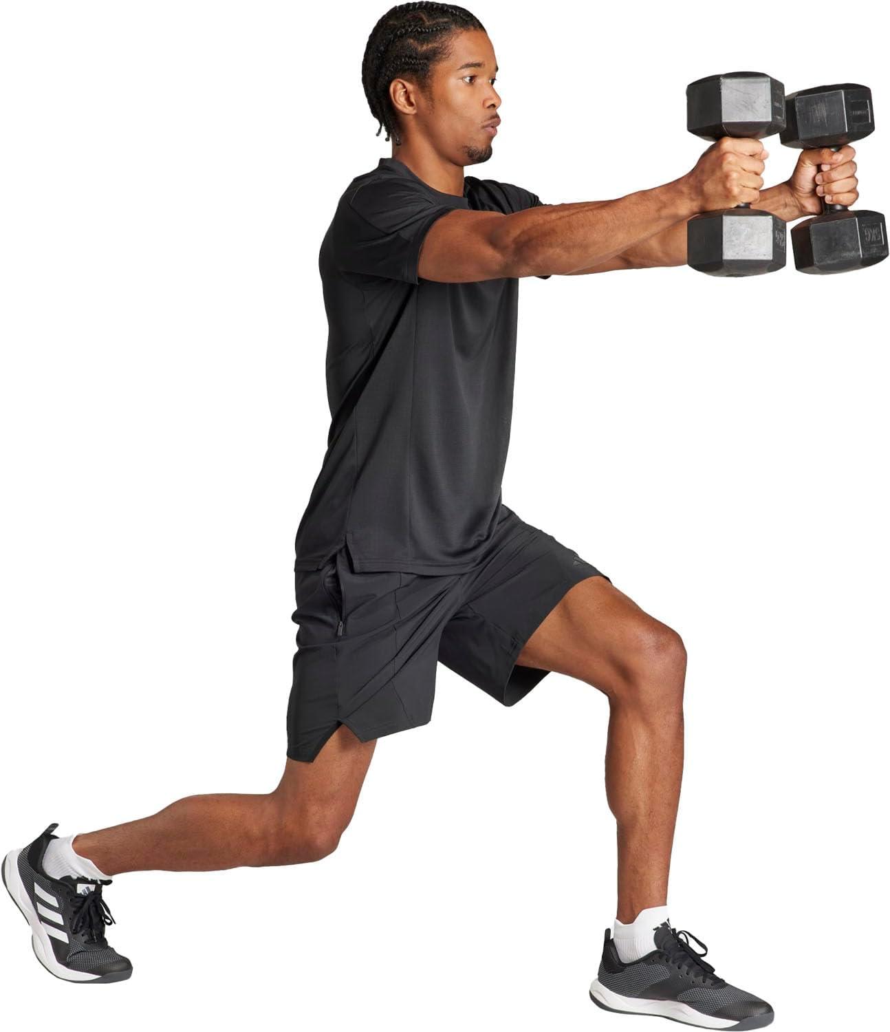 image:imageAdidas Mens Designed for Training Workout ShortsBlackBlack