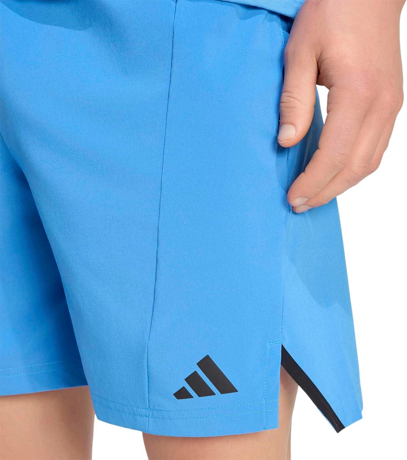image:imageAdidas Mens Designed for Training Workout ShortsRay Blue