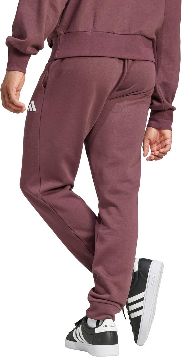 image:imageadidas Mens Essentials Feel Cozy Fleece Sportswear PantsAurora RubyWhite