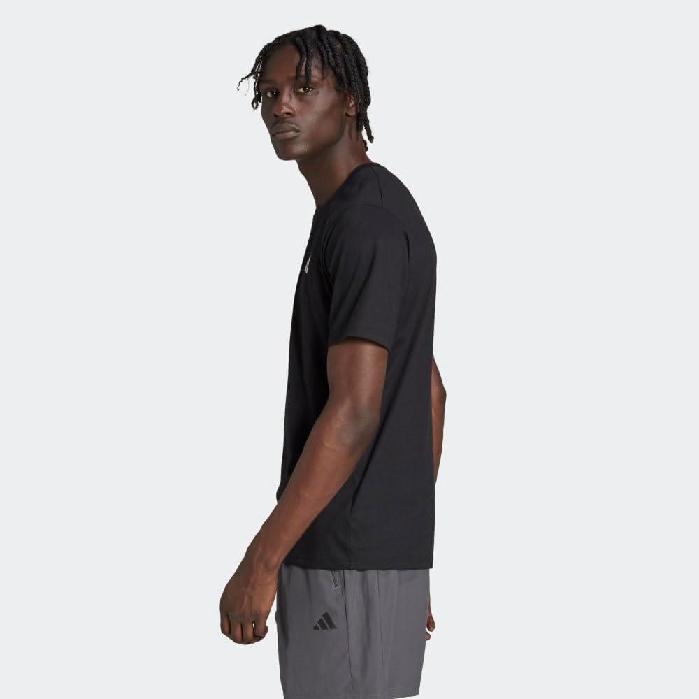 image:imageadidas Mens Essentials Feelready Training TShirtBlackWhite