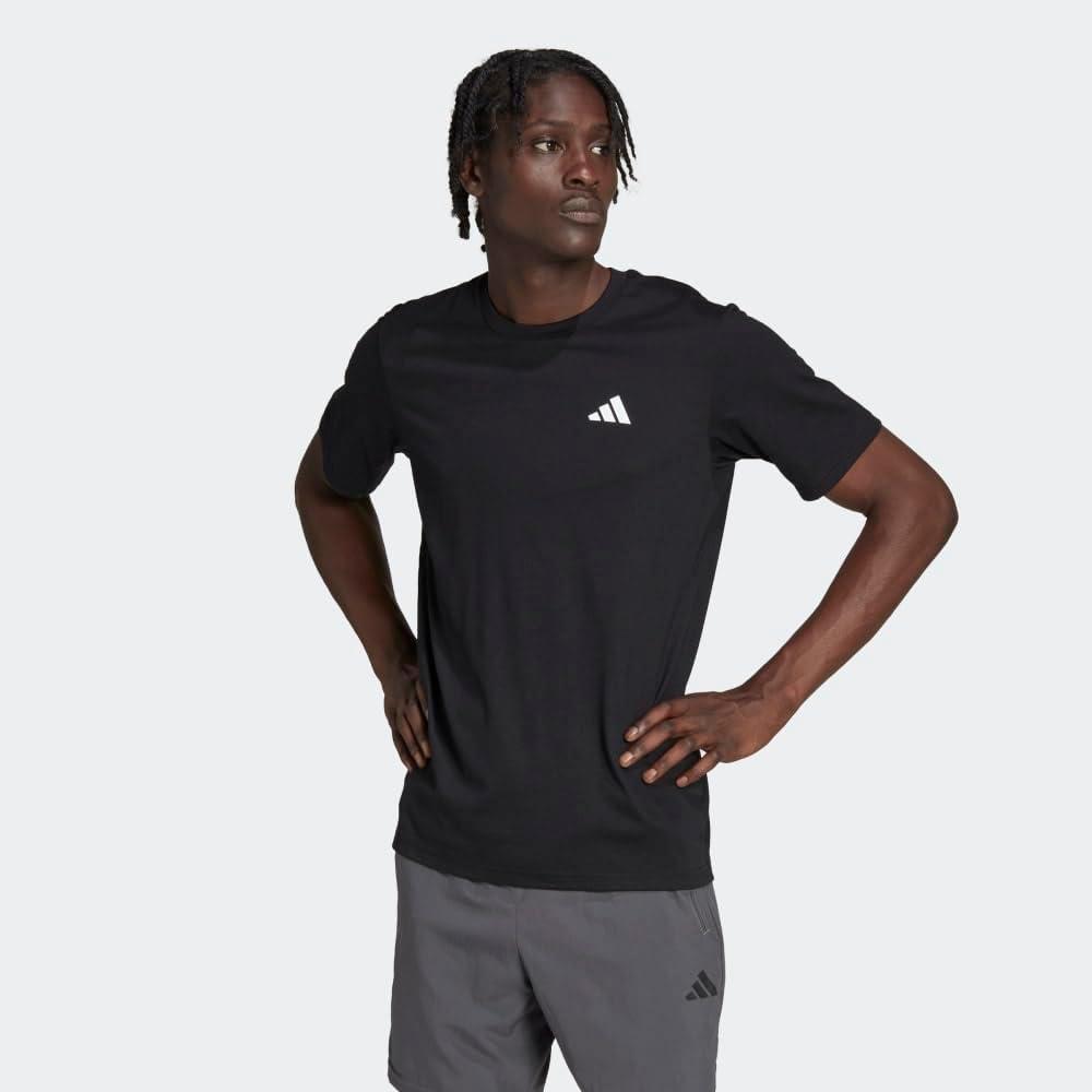 image:imageadidas Mens Essentials Feelready Training TShirtBlackWhite