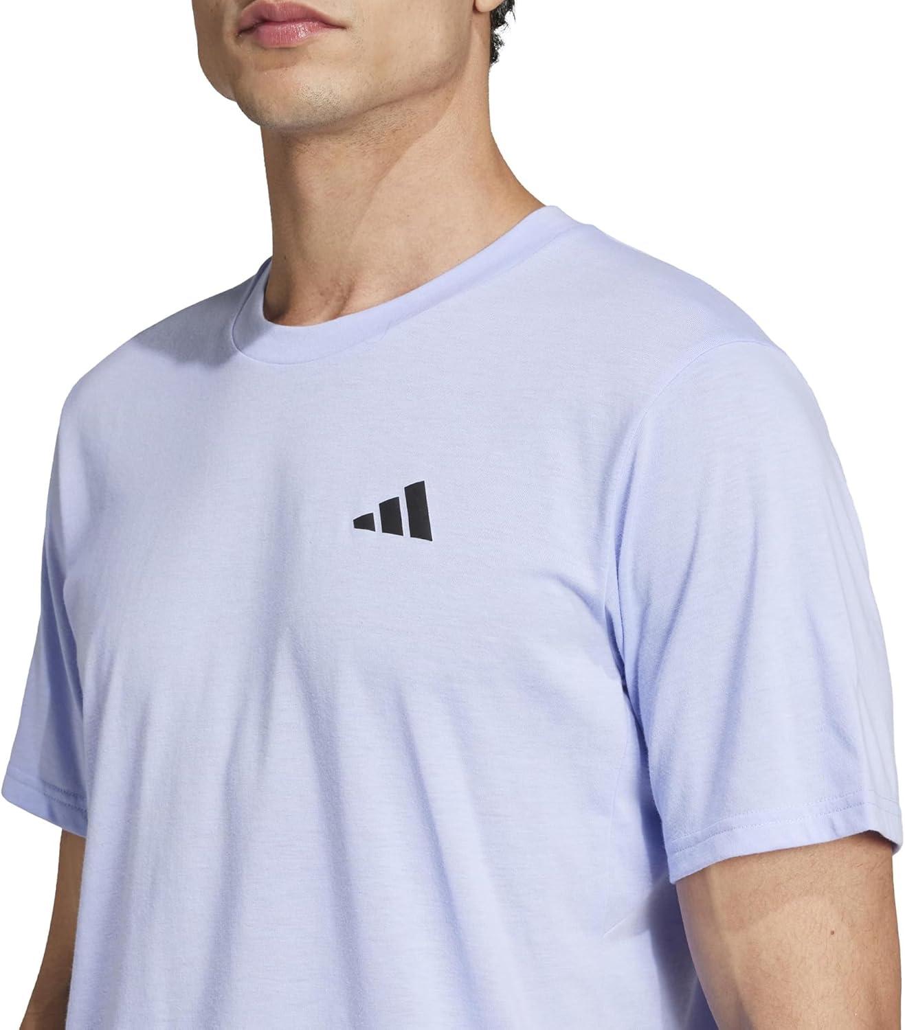 image:imageadidas Mens Essentials Feelready Training TShirtBlue SparkBlack