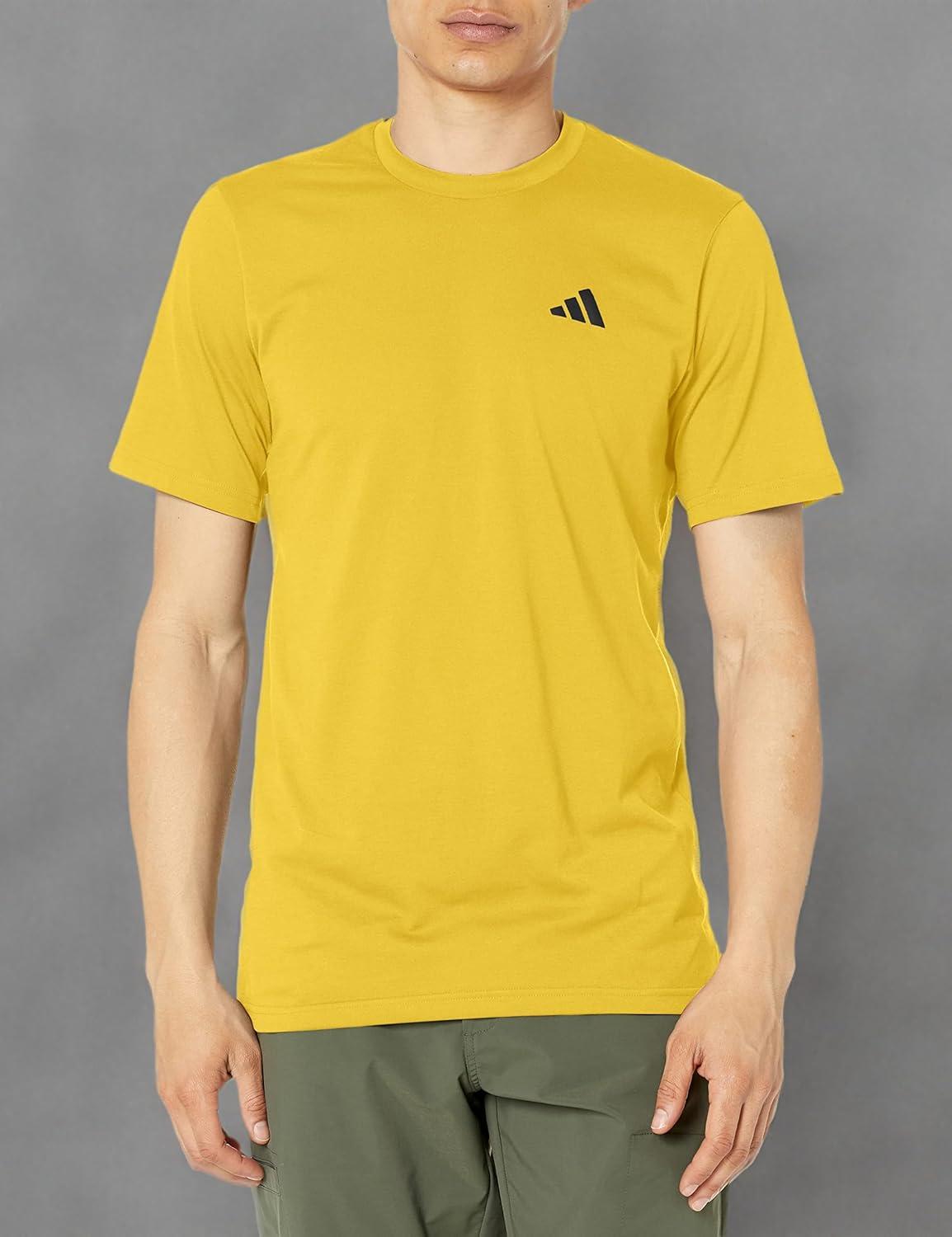 image:imageadidas Mens Essentials Feelready Training TShirtBold GoldBlack