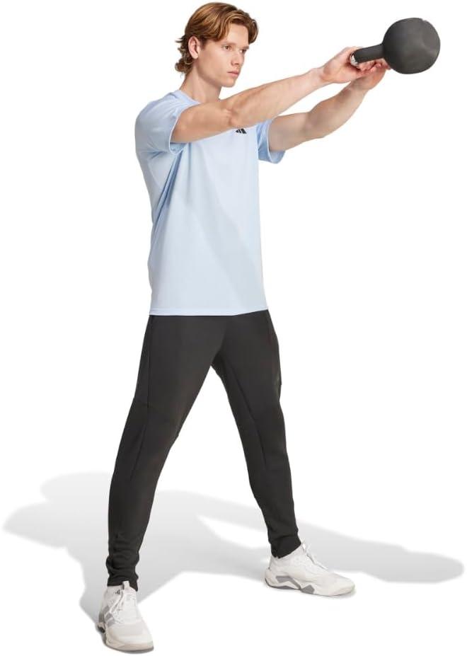 image:imageadidas Mens Essentials Feelready Training TShirtGlow BlueBlack