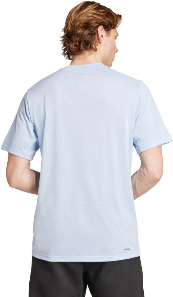image:imageadidas Mens Essentials Feelready Training TShirtGlow BlueBlack