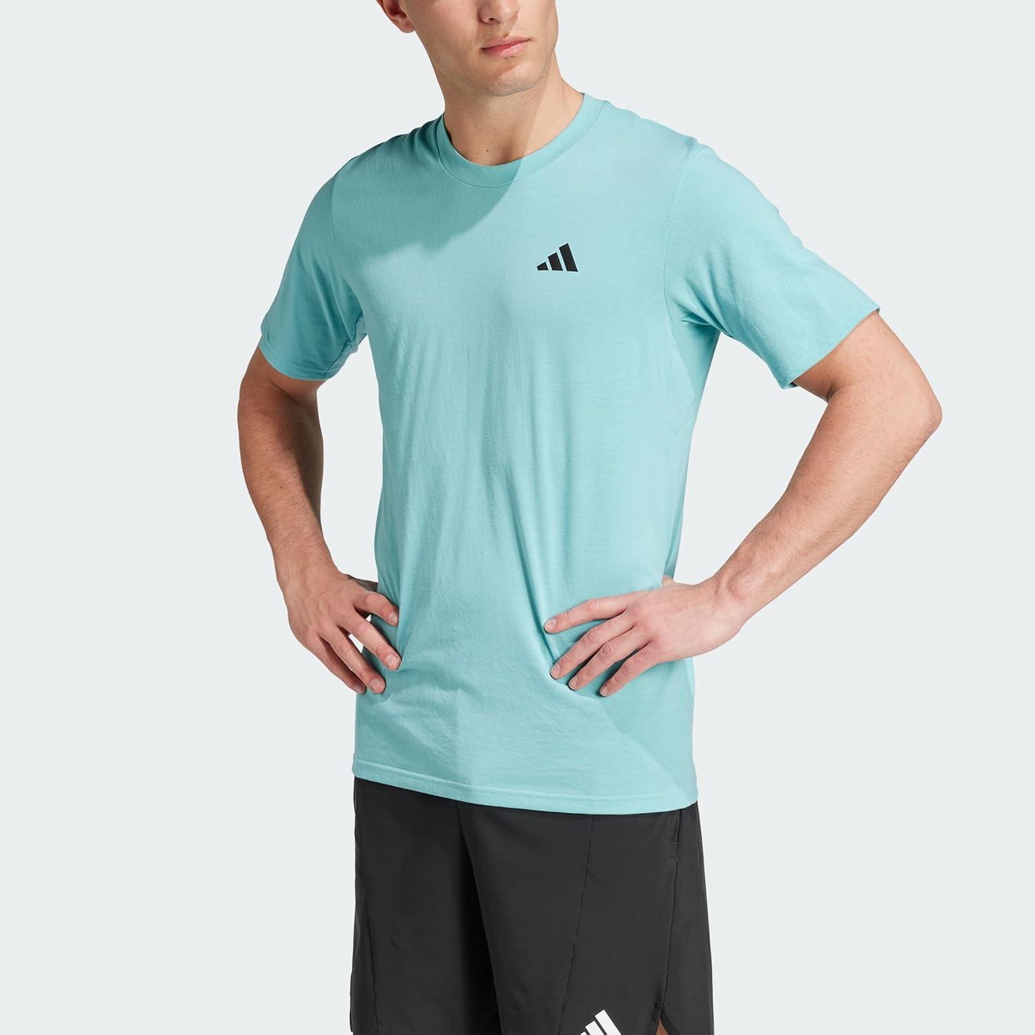image:imageadidas Mens Essentials Feelready Training TShirtMint TonBlack