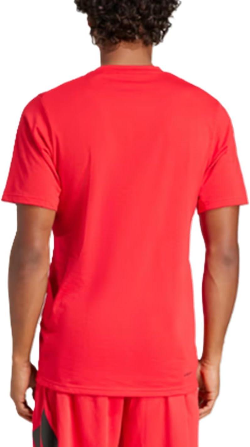 image:imageadidas Mens Essentials Feelready Training TShirtPure RubyBlack