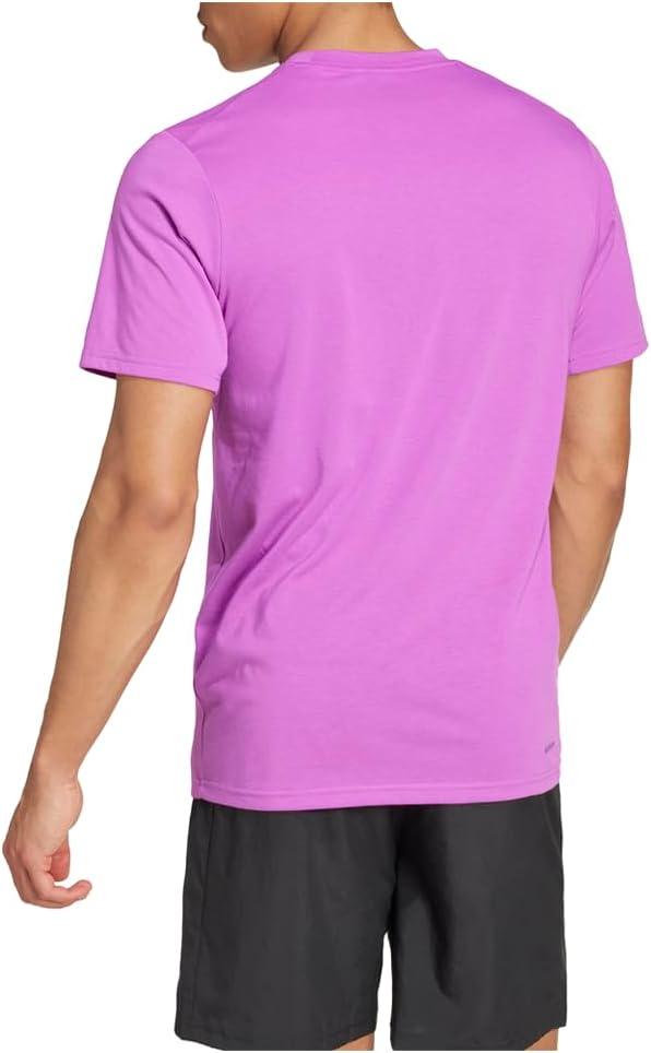 image:imageadidas Mens Essentials Feelready Training TShirtPurple BurstBlack