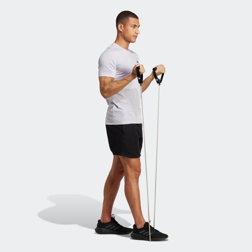 image:imageadidas Mens Essentials Feelready Training TShirtSilver DawnBlack